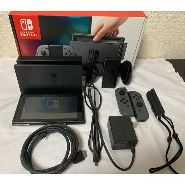 Nintendo Switch - Nintendo Switch Joy-Con (L) / (R) グレー旧型の+