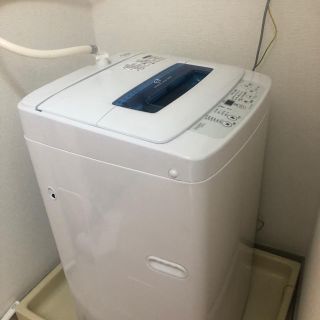 ハイアール(Haier)の【4月末発送】Haier/ハイアール全自動洗濯機　JW-K42LE ホワイト(洗濯機)