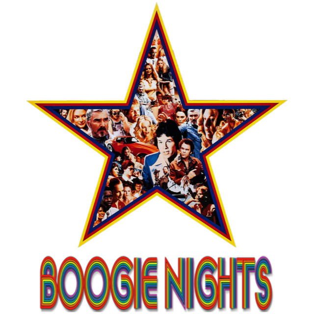 90s USA製　Boogie Nights 映画　Tシャツ　スター　ブラック