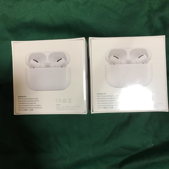 AirPods pro 二台セット　新品未開封