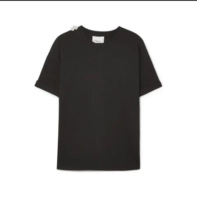 3.1 Phillip Lim(スリーワンフィリップリム)の3.1 Phillip Lim Cut Out Cotton T-shirt レディースのトップス(Tシャツ(半袖/袖なし))の商品写真