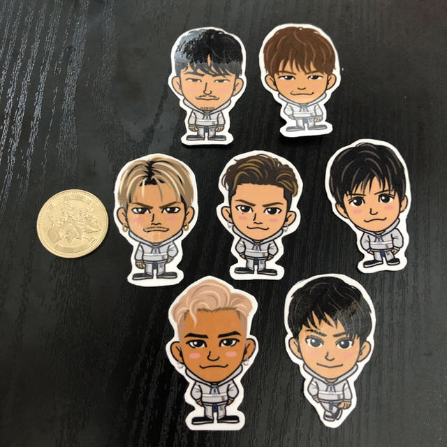 三代目 J Soul Brothers 三代目 J Soul Brothers キャラ画ステッカーの通販 By Ldhグッズ サンダイメジェイソウルブラザーズならラクマ