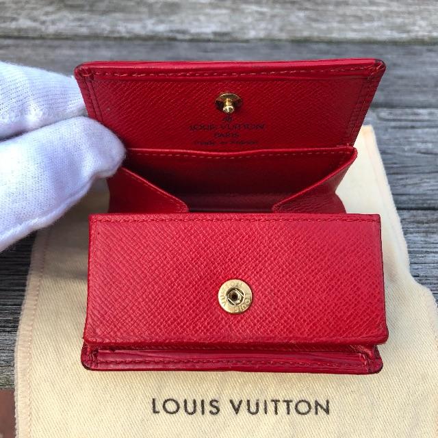 【15％値下】LOUIS VUITTON エピ　良品　ポルトモネ ボワット 小銭