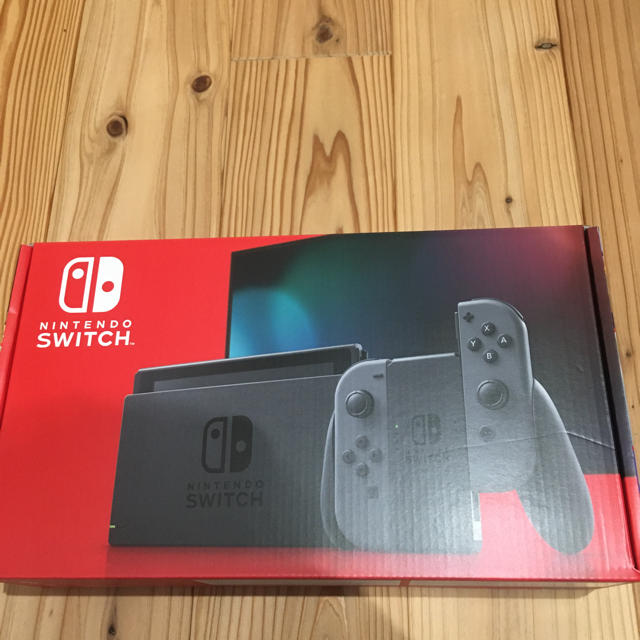 新型Switch グレー　新品未使用　スイッチ