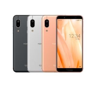 アクオス(AQUOS)のAQUOS sense3 lite  ブラック 楽天モバイル(スマートフォン本体)