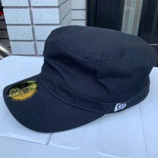 ニューエラー(NEW ERA)のニューエラ ワークキャップ　ブラック(キャップ)