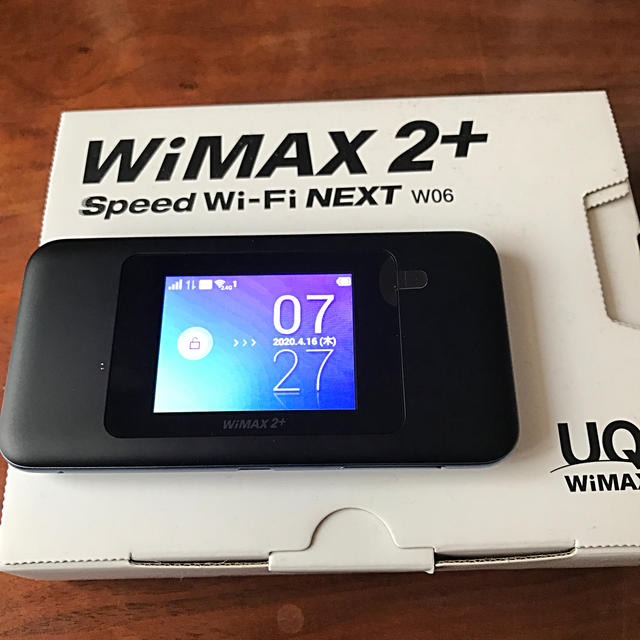 UQ WiMAX 2+ Speed Wi-Fi NEXT W06