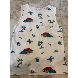 ザラキッズ(ZARA KIDS)のZARA kids♡プリントタンクトップ(Tシャツ/カットソー)