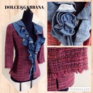 ドルチェアンドガッバーナ(DOLCE&GABBANA)のDOLCE&GABBANAジャケット(テーラードジャケット)