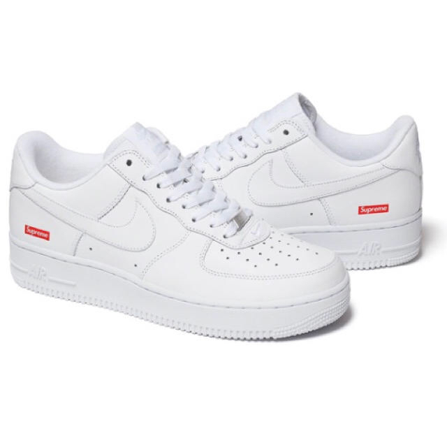 supreme nike air force 1 white