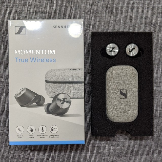 SENNHEISER(ゼンハイザー)のゼンハイザー　MOMENTUM True Wireless スマホ/家電/カメラのオーディオ機器(ヘッドフォン/イヤフォン)の商品写真