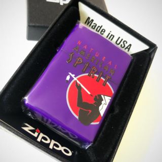 ジッポー(ZIPPO)の※AIR様専用※［当選品】アメリカンスピリットアメジスト ZIPPO ※クロス付(タバコグッズ)