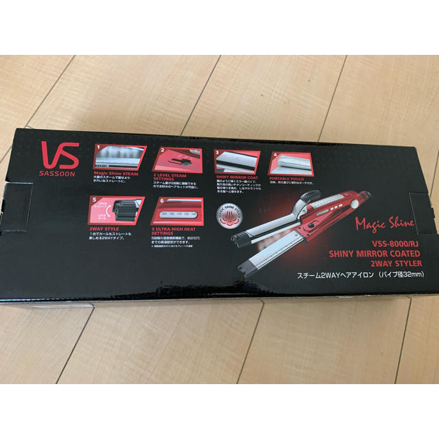 VS Vidal Sassoon ビダルサスーン　ヘアアイロン&コテ　32mm スマホ/家電/カメラの美容/健康(ヘアアイロン)の商品写真