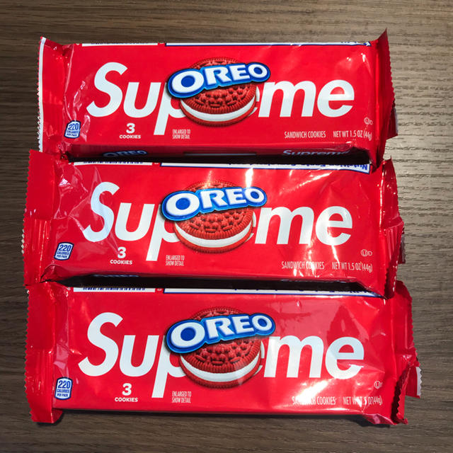 食品/飲料/酒Supreme®/OREO Cookies (Pack of 3)x3袋