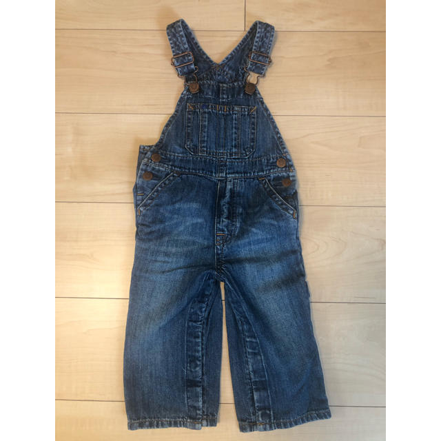 babyGAP(ベビーギャップ)のGAP オーバーオール サロペット　80サイズ キッズ/ベビー/マタニティのベビー服(~85cm)(カバーオール)の商品写真