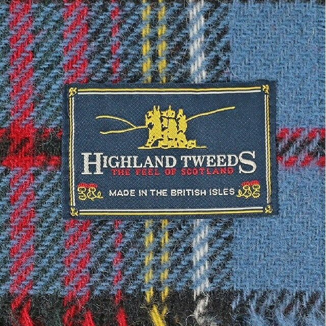 BEAMS BOY(ビームスボーイ)の新品 ビームスボーイ HIGHLAND TWEEDS ピンショール ストール レディースのファッション小物(マフラー/ショール)の商品写真