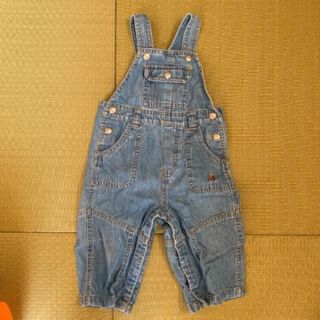 ベビーギャップ(babyGAP)のbaby GAP  オーバーオール　80センチ(カバーオール)