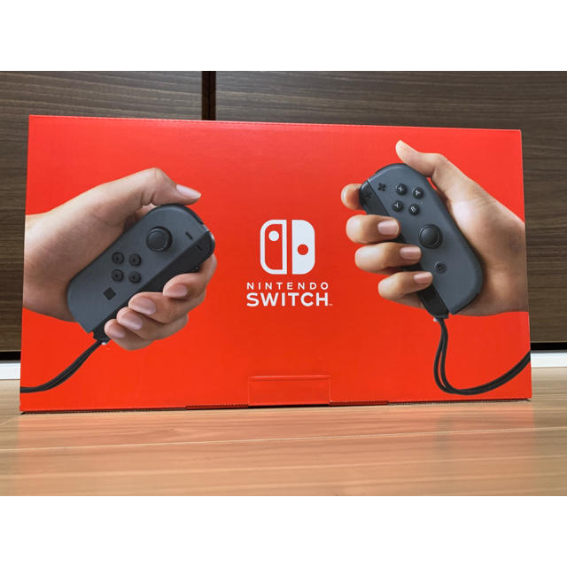 Nintendo Switch(ニンテンドースイッチ)の[新品] Nintendo Switch 本体 グレー エンタメ/ホビーのゲームソフト/ゲーム機本体(家庭用ゲーム機本体)の商品写真