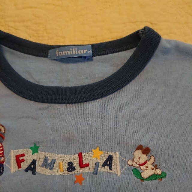 familiar(ファミリア)のファミリア　Familiar　100　カットソー キッズ/ベビー/マタニティのキッズ服男の子用(90cm~)(Tシャツ/カットソー)の商品写真