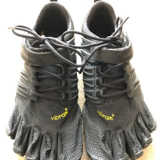 ビブラム(vibram)のビブラム　ブラック×ブラック　25.5cm(スニーカー)