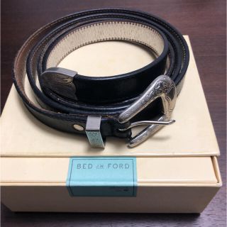 ユナイテッドアローズ(UNITED ARROWS)のBED J.W. FORD ウエスタン ロングレザーベルト(ベルト)