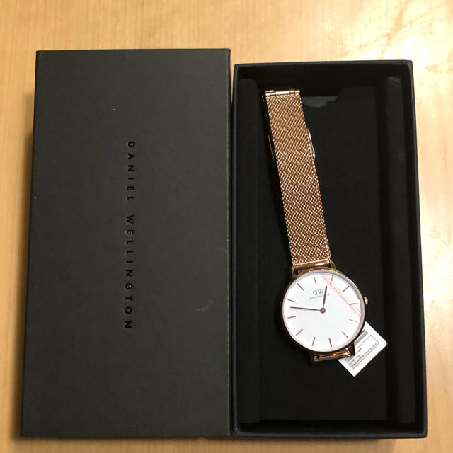 Daniel Wellington(ダニエルウェリントン)の【ダニエルウェリントン】腕時計　ローズゴールド レディースのファッション小物(腕時計)の商品写真