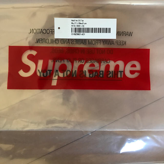 Supreme(シュプリーム)のsupreme Head line ss T メンズのトップス(Tシャツ/カットソー(半袖/袖なし))の商品写真