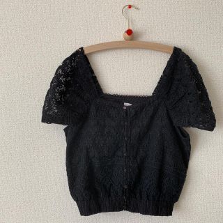 イエナ(IENA)の値下げ　IENA LA BOUCLE レースブラウス(シャツ/ブラウス(半袖/袖なし))