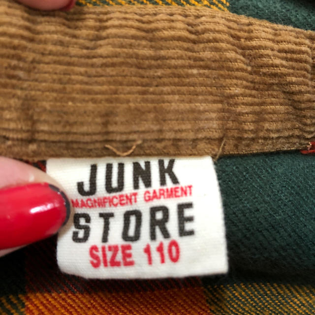 JUNK STORE(ジャンクストアー)のjunk store ワンピース キッズ/ベビー/マタニティのキッズ服女の子用(90cm~)(ワンピース)の商品写真