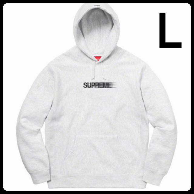 Supreme(シュプリーム)のL モーション　ロゴ　フーディ　スウェット メンズのトップス(パーカー)の商品写真