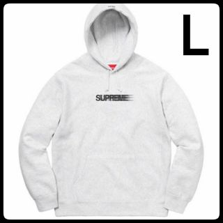 シュプリーム(Supreme)のL モーション　ロゴ　フーディ　スウェット(パーカー)