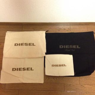 ディーゼル(DIESEL)の布袋 4枚セット(ショップ袋)