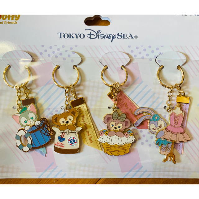 Disney ダッフィー キーホルダー - ぬいぐるみ