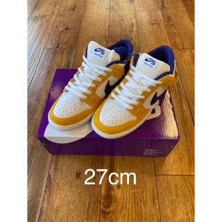 ナイキ(NIKE)のNIKE SB DUNK LOW PRO LASER ORANGE 27cm(スニーカー)