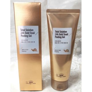 【24k Gold Snail Peeling Gel】2本(ゴマージュ/ピーリング)