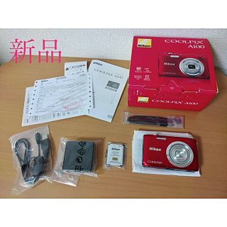 ニコン(Nikon)のNikon COOLPIX Affinity A100 RED(コンパクトデジタルカメラ)