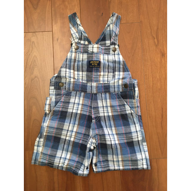 西松屋(ニシマツヤ)のオーバーオール キッズ/ベビー/マタニティのキッズ服男の子用(90cm~)(その他)の商品写真