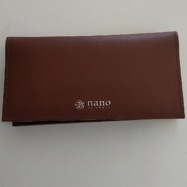 nano・universe(ナノユニバース)のnano・universe 長財布 カード入れ 未使用 ブラウン レディースのファッション小物(財布)の商品写真