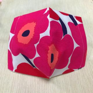 マリメッコ(marimekko)のハンドメイド  立体型　インナーマスク  インナーパッド　大人用　マリメッコ (その他)