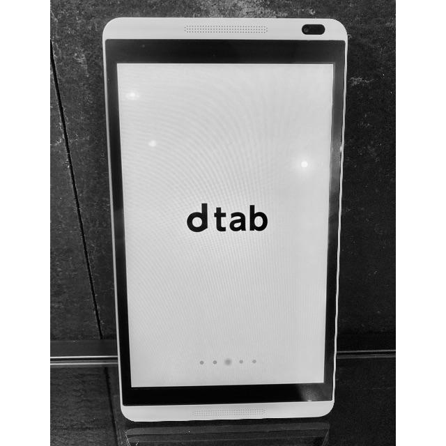 d-01G dtab タブレット・本体・BOX・自立スタンド・スタートガイド
