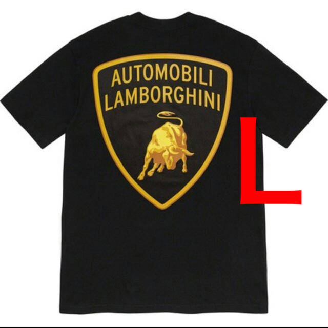 新品 Supreme Automobili Lamborghini Tee Ｌ