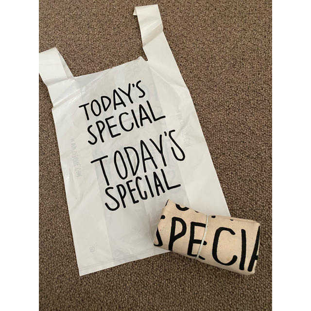 DEAN & DELUCA(ディーンアンドデルーカ)の【新品未使用】TODAY'S SPECIAL マルシェバッグ 小 エコバッグ レディースのバッグ(エコバッグ)の商品写真