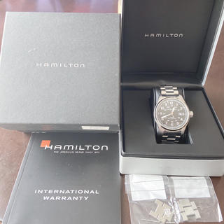 ハミルトン(Hamilton)のHamilton Khaki H70625133 自動巻き リューズ故障(腕時計(アナログ))