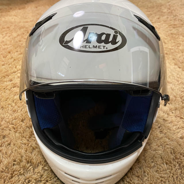 ARAI TENT(アライテント)のArai ヘルメット URX 白 フルフェイス 自動車/バイクのバイク(ヘルメット/シールド)の商品写真