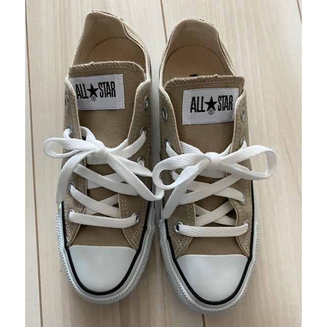CONVERSE(コンバース)のHina♡様専用　コンバース  ベージュ　23㎝ レディースの靴/シューズ(スニーカー)の商品写真
