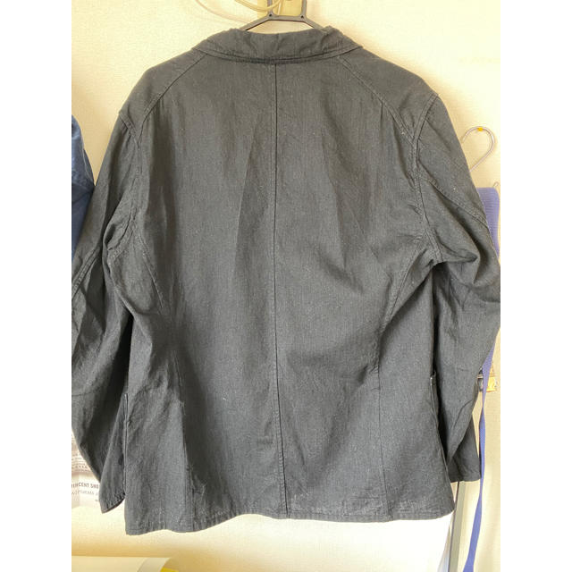 COMOLI(コモリ)の定価以下　Comoli コモリ　20ss ダンガリージャケット　ブラック　2 メンズのジャケット/アウター(テーラードジャケット)の商品写真