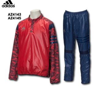 アディダス(adidas)の※12日までこの値段※ adidasウィンドブレーカー新品　L 上下セット(ウェア)