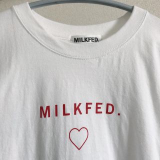 ミルクフェド(MILKFED.)のMILKFED♡ロゴロンT(Tシャツ(長袖/七分))