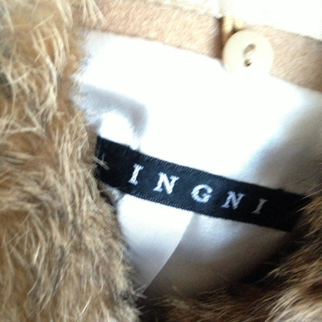 INGNI(イング)のINGNI☆ファー付きコート☆ レディースのジャケット/アウター(ダッフルコート)の商品写真