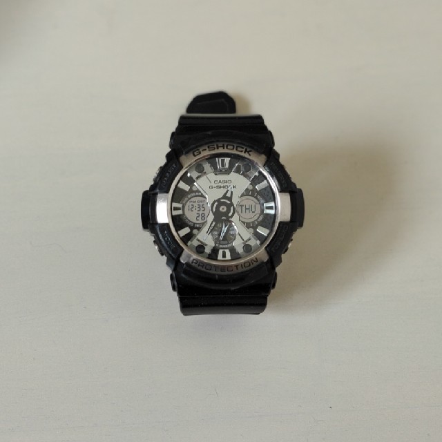 G-SHOCK(ジーショック)のtaka様　CASIO G-SHOCK WR 20 BAR BLACK メンズの時計(腕時計(デジタル))の商品写真